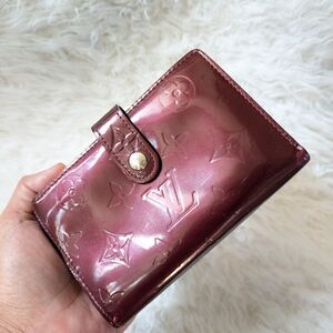 Louis Vuitton Vintage Bifold Burgundy  Wallet